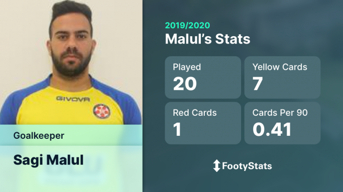 Goalkeeper (GK): Sagi Malul