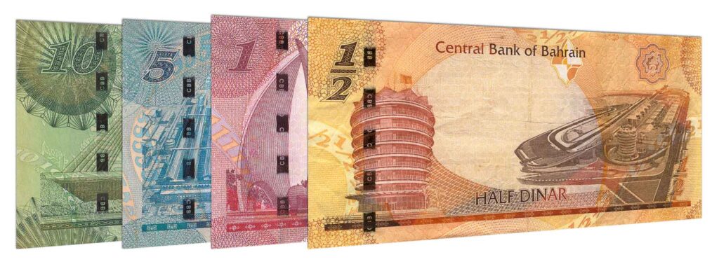 Top 10 Highest Currencies in the World in 2024-Bahraini Dinar (BHD)